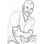Dibujo para colorear Tyler Perry Coloring Page Para Pintar Y Colorear