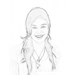 Dibujo para colorear Vanessa Hudgens Coloring Page Para Pintar Y Colorear