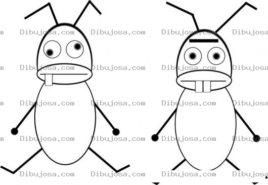 Dibujo para colorear Hormigas Trancas Y Barrancas Del Hormiguero Para Colorear