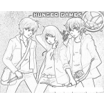 Dibujo para colorear The Hunger Games Coloring Page Para Colorear E Imprimir