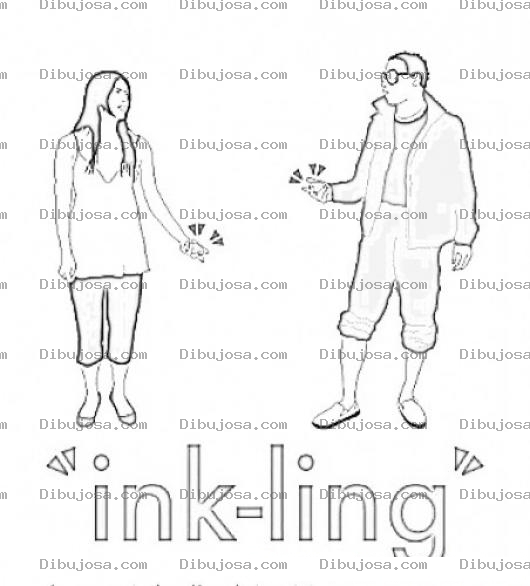 Dibujo para colorear Inkling Coloring Page Para Pintar Colorear E Imprimir