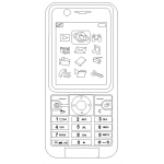 Dibujo para colorear Mobile Phone Online Coloring Page