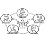 Dibujo para colorear Conference Call Services Online Coloring Page