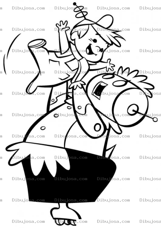 Dibujo para colorear Colorear A Robotina De Los Supersonicos