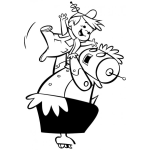 Dibujo para colorear Colorear A Robotina De Los Supersonicos