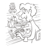 Dibujo para colorear Colorear Ratatouille