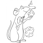 Dibujo para colorear Dibujo De Ratatouil