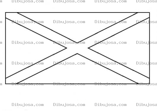Dibujo para colorear Colorear Bandera De Jamaica