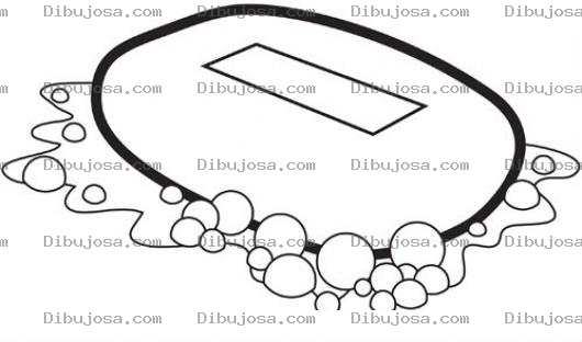 Dibujo para colorear Dibujo De Un Jabon Para Colorear Y Pintar