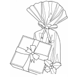 Dibujo para colorear Regalitos De Navidad Para Colorear