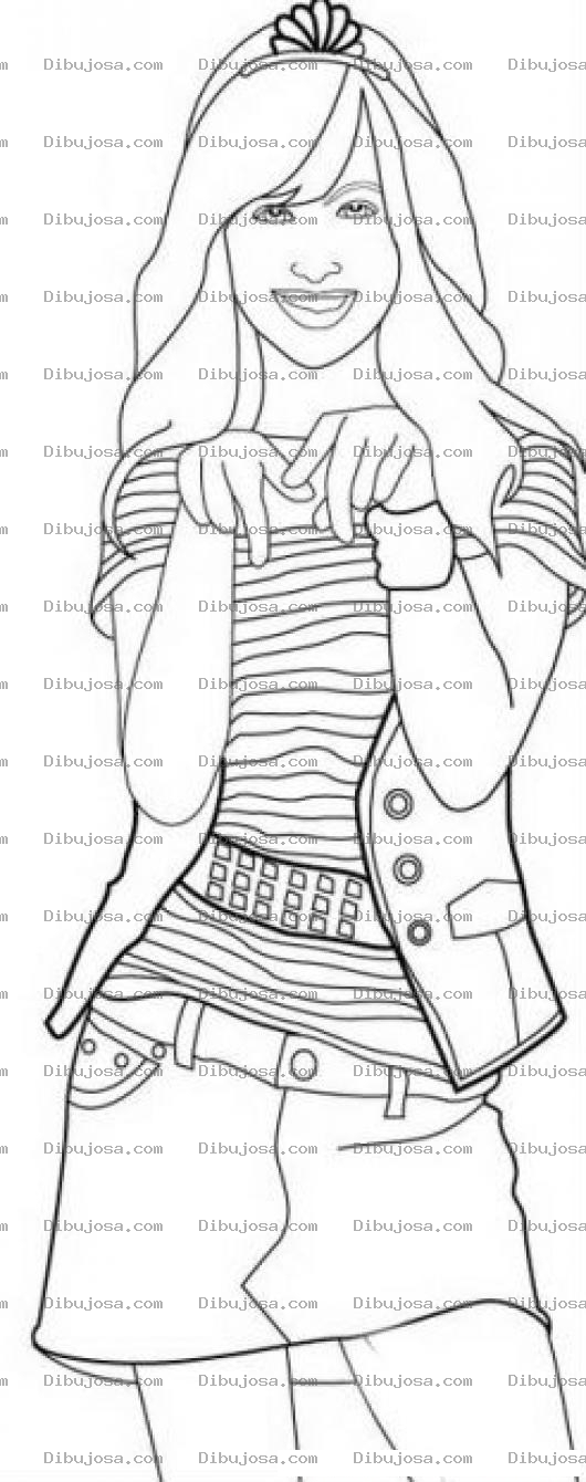 Dibujo para colorear Colorear A Patty Antonella Coloring Page De Il Mondo De Patty