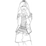 Dibujo para colorear Colorear A Patty Antonella Coloring Page De Il Mondo De Patty