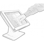 Dibujo para colorear Pantallas Tactiles Para Colorear Online