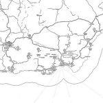 Dibujo para colorear Mapa De Hoteles En Almeria Para Colorear E Imprimir