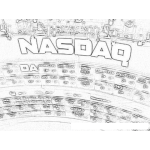 Dibujo para colorear Nasdaq Trading Online Coloring Page Para Pintar Y Colorear
