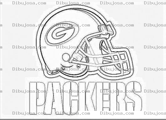 Dibujo para colorear Packers Coloring Page