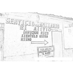 Dibujo para colorear Colorear Sanitario Publico