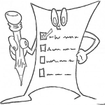 Dibujo para colorear Survey Coloring Page Dibujo De Encuesta Para Colorear Online