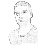 Dibujo para colorear Oscar Isaac Coloring Page Actor Guatemalteco Para Pintar Y Colorear