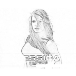 Dibujo para colorear Dibujo De Jessica Simpson Para Pintar Y Colorear