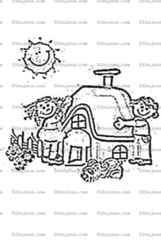 Dibujo para colorear La Casona De Mama El Mejor Colegio Bilingue Preescolar De Guatemala Dibujo Para Colorear Y Pintar