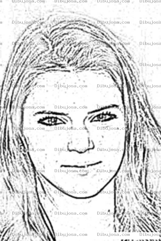 Dibujo para colorear Dibujo De Kylie Jenner Para Colorear