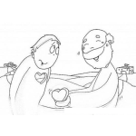Dibujo para colorear Dibujo Del Hijo Prodigo Para Pintar Y Colorear
