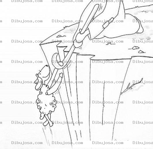 Dibujo para colorear Dibujo De El Buen Pastor Para Pintar Y Colorear