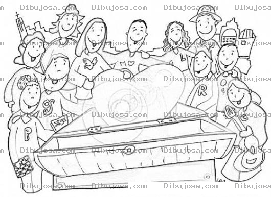 Dibujo para colorear Donde Esta Tu Tesoro Alli Esta Tambien Tu Corazon Dibujo Para Pintar Y Colorear