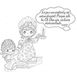 Dibujo para colorear En Paz Me Acostare Y Asi Mismo Dormire Porque So Tu Jehova Me Haces Vivir Confiado Salmo 4 8 Para Pintar Y Colorear
