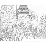 Dibujo para colorear Colorear A Heman Y Los Amos Del Universo