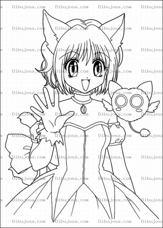 Dibujo para colorear La Princesa De Picachu Para Colorear