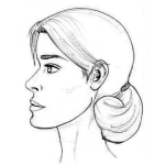 Dibujo para colorear Perfil De Mujer Para Pintar Y Colorear