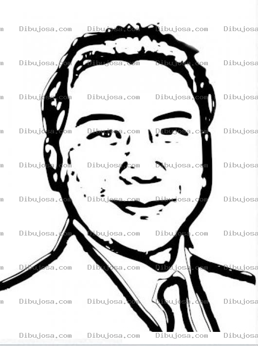 Dibujo para colorear Dibujo Del Hermano Mauricio Hernandez Tucubal Locutor De Radio Cultural TGN Para Pintar Y Colorear
