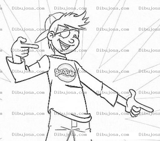 Dibujo para colorear Juanito Bazooka Para Imprimir Pintar Y Colorear