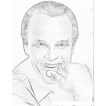 Dibujo para colorear Harry Belafonte Online Coloring Page Para Pintar Y Colorear