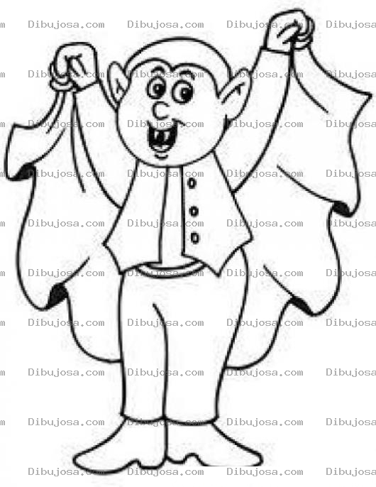 Dibujo para colorear Dibujo De Draculin Para Pintar Y Colorear