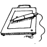 Dibujo para colorear Dibujo De Tableta Joojoo Para Pintar Y Colorear