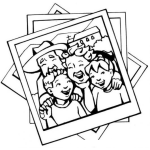 Dibujo para colorear Colorear Fotos De La Familia