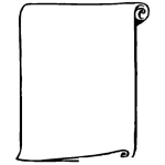 Dibujo para colorear Dibujo De Pergamino Para Colorear