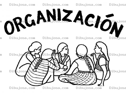 Dibujo para colorear Colorear Organizacion De Mujeres Para Pintar Y Colorear