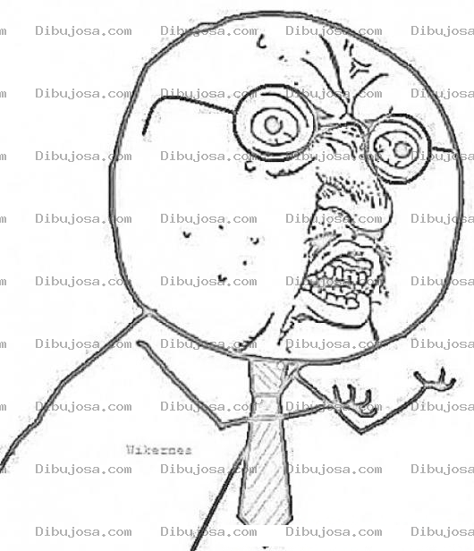 Dibujo para colorear Dibujo De Jefe Enojado Para Colorear