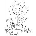 Dibujo para colorear Dibujos Para Unir Con Puntos