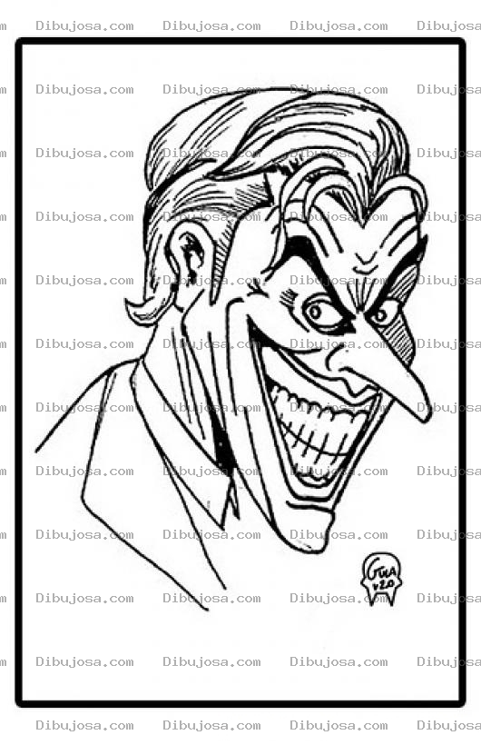 Dibujo para colorear Colorear Cara De Wason Dibujo Del Guason