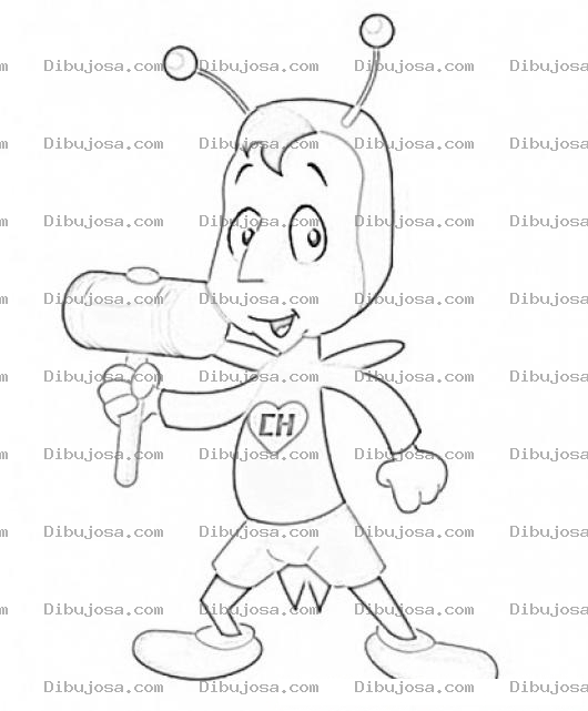Dibujo para colorear El Chapulin Colorar Para Imprimir Pintar Y Colorear