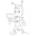 Dibujo para colorear El Chapulin Colorar Para Imprimir Pintar Y Colorear