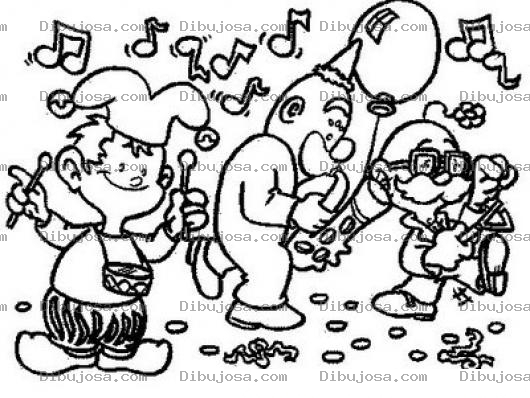 Dibujo para colorear Fiesta De Cumpleanos Para Colorear
