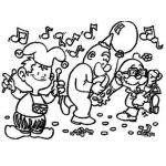 Dibujo para colorear Fiesta De Cumpleanos Para Colorear