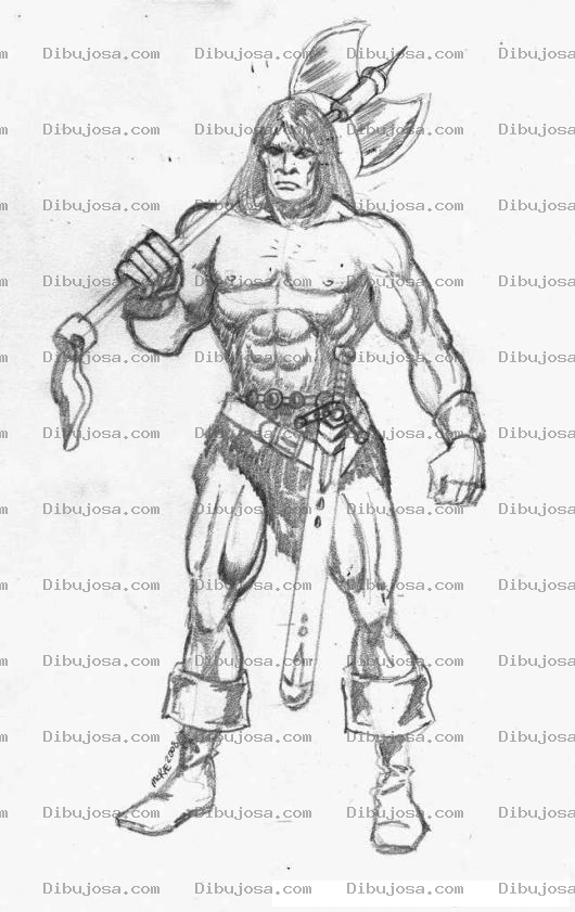 Dibujo para colorear Dibujo De Conan Para Pintar Y Colorear