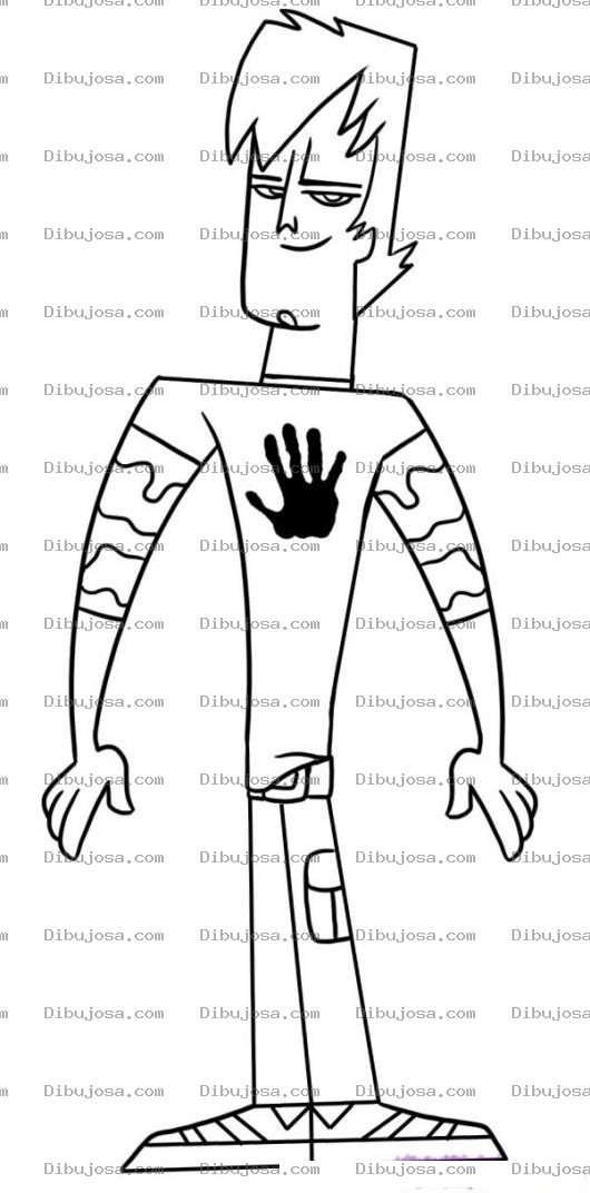 Dibujo para colorear Dibujo De Super Mano Para Pintar Y Colorear